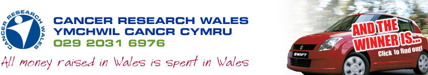 Your chance to win a Suzuki Swift with Cancer Research Wales!